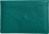 Green Leather Handbag Clutch Mini Purse Pouch Tablet Case 3