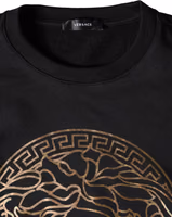 Black Medusa Fleece Cotton Crew Neck Sweatshirt Sweater 3