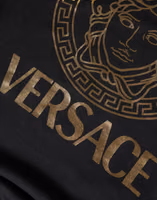 Black Medusa Fleece Cotton Crew Neck Sweatshirt Sweater 4