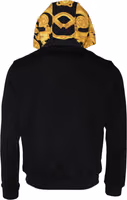 Black Medusa Print Cotton Full Zip HoodieSweatshirt Sweater 2