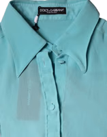 Multicolor Long Sleeve Button Blouse Top 5