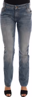 Blue Cotton Stretch Denim Jeans 1