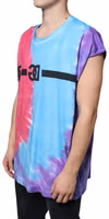 Multicolor Tie Dye Cotton Sleeveless T-shirt 2
