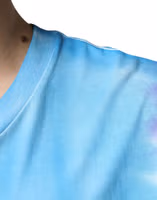 Multicolor Tie Dye Cotton Sleeveless T-shirt 5