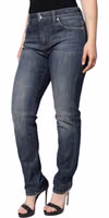 Dark Blue Cotton Stretch Skinny Denim Jeans 1