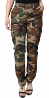 Multicolor Camouflage Cargo Pants 1