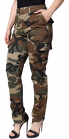 Multicolor Camouflage Cargo Pants 2