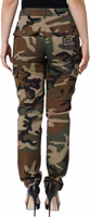 Multicolor Camouflage Cargo Pants 3