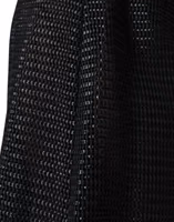 Black Viscose High Waist Pencil Cut Skirt 4
