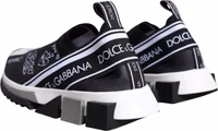 Black White Sorrento Low Top Sneakers Shoes 3