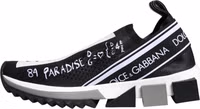 Black White Sorrento Low Top Sneakers Shoes 4