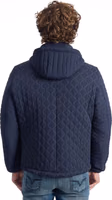 Blue Polyamide Men's Quilted Jacket 3