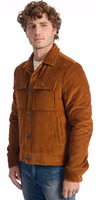 Brown Cotton Men Jacket 2