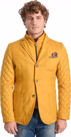 Yellow Wool Men's Jacket 1