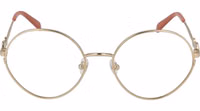 Gold Metal Glasses (Frames) 2