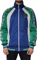 Multicolor Polyester Full Zip Bomber Jacket 1