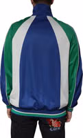 Multicolor Polyester Full Zip Bomber Jacket 3