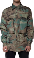 Multicolor Camouflage Button Down Shirt 1