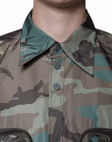 Multicolor Camouflage Button Down Shirt 4