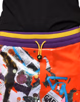 Multicolor Printed Jogger Sweatpants Pants 4