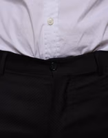 Black Wool Skinny Dress Formal Pants 4