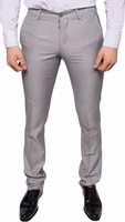 Light Gray Wool Dress Pants 1