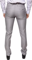 Light Gray Wool Dress Pants 3