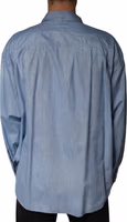 Light Blue Cotton Button Down Casual Shirt 3