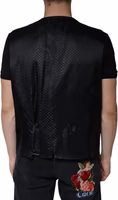 Black Wool Waistcoat Dress Formal Vest 3