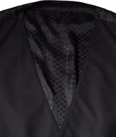 Black Wool Waistcoat Dress Formal Vest 5