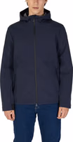 Blue Polyester Shell Jacket 1