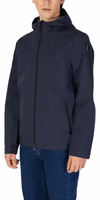 Blue Polyester Shell Jacket 3
