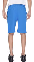 Blue Cotton Bermuda Shorts 2