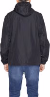 Black Polyester Shell Jacket 2