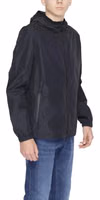 Black Polyester Shell Jacket 3