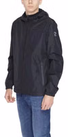 Black Polyester Shell Jacket 4