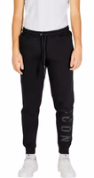 Black Cotton Joggers (Workout Pants) 1