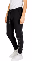 Black Cotton Joggers (Workout Pants) 3