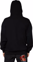 Black Hooded Pullover Men Sweatshirt Sweater 3