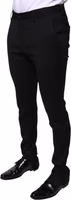 Black Wool Skinny Formal Dress Pants 2