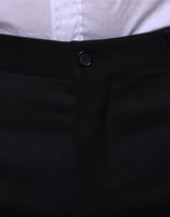 Black Wool Skinny Formal Dress Pants 4