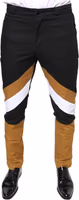 Multicolor Stripe Skinny Cotton Pants 1