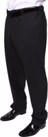 Black Wool Men Formal Dress Pants 2