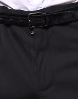 Black Wool Men Formal Dress Pants 4