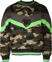 Multicolor Camouflage Sweatshirt Sweater 1