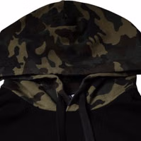 Black Camouflage Hooded Sweatshirt Sweater 5