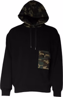 Black Camouflage Hooded Sweatshirt Sweater 1