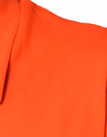 Orange Cotton Button Down Casual Polo Shirt 5