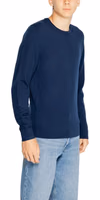 Blue Recycled Wool Sweatshirt 5