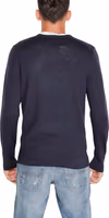 Blue Recycled Wool Sweatshirt 2